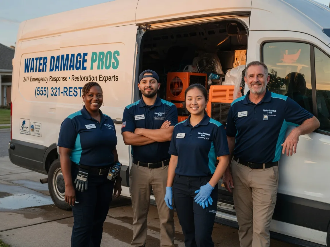 Water Damage Restoration company in Colfax, LA